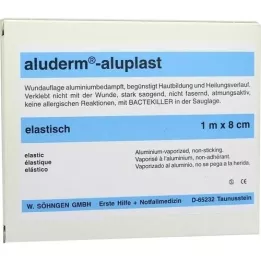 ALUDERM aluplast Wundverb.Pfl.8 cmx1 m strikk, 1 stk