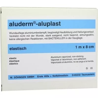 ALUDERM aluplast Wundverb.Pfl.8 cmx1 m strikk, 1 stk ALUDERM aluplast Wundverb.Pfl.8 cmx1 m strikk, 1 stk