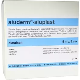 ALUDERM aluplast Wundverb.Pfl.8 cmx5 m strikk, 1 stk