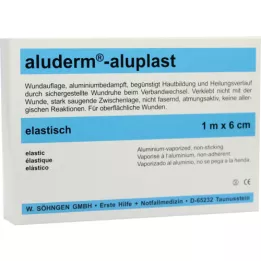 ALUDERM aluplast Wundverb.Pfl.6 cmx1 m stall, 1 stk
