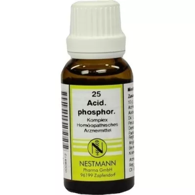 ACIDUM PHOSPHORICUM KOMPLEX No.25 Fortynning, 20 ml