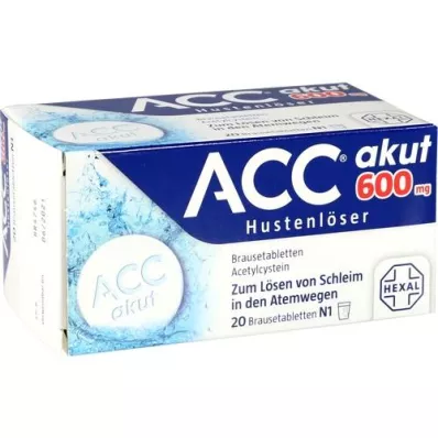 ACC akutt 600 brusetabletter, 20 stk ACC akutt 600 brusetabletter, 20 stk