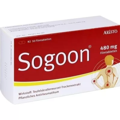 SOGOON 480 mg filmdrasjerte tabletter, 50 stk