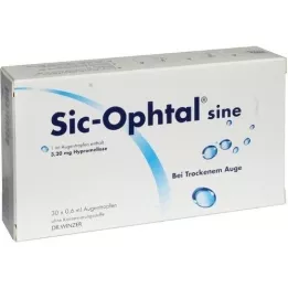 SIC OPHTAL synet ditt Øyedråper, 30X0,6 ml