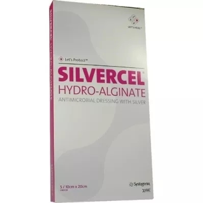SILVERCEL Hydroalginatbandasje 10x20 cm, 5 stk SILVERCEL Hydroalginatbandasje 10x20 cm, 5 stk