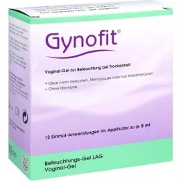 GYNOFIT Vaginal gel for fukting, 12X5 ml