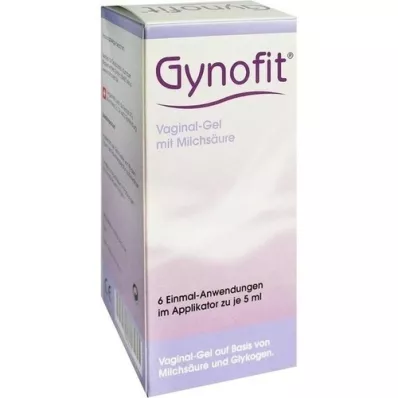 GYNOFIT Vaginal Gel a.Base.v.melkesyre+glukose, 6X5 ml GYNOFIT Vaginal Gel a.Base.v.melkesyre+glukose, 6X5 ml