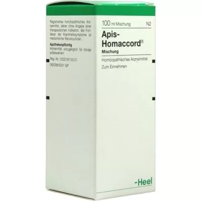 APIS HOMACCORD Væske, 100 ml APIS HOMACCORD Væske, 100 ml