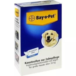 BAY O PET Tanntyggestrips for store hunder, 140 g