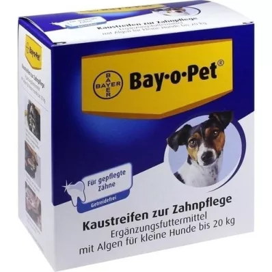BAY O PET Tanntyggestrips for små hunder, 140 g BAY O PET Tanntyggestrips for små hunder, 140 g