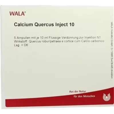 CALCIUM QUERCUS Injiser 10 ampuller, 5X10 ml CALCIUM QUERCUS Injiser 10 ampuller, 5X10 ml