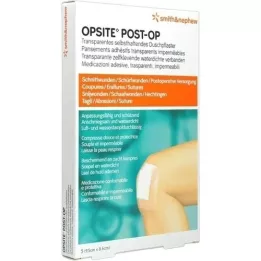 OPSITE Stolpe-OP 8,5x9,5 cm bandasje, 5 stk