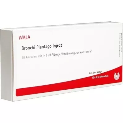 BRONCHI PLANTAGO Injiser ampuller, 10X1 ml BRONCHI PLANTAGO Injiser ampuller, 10X1 ml