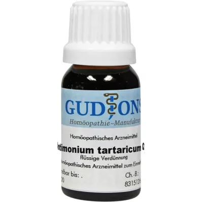 ANTIMONIUM TARTARICUM Q 1 løsning, 15 ml ANTIMONIUM TARTARICUM Q 1 løsning, 15 ml