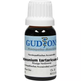ANTIMONIUM TARTARICUM Q 4 løsning, 15 ml
