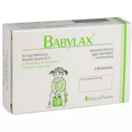 BABYLAX Klyster, 3 stk