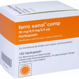 FERRO SANOL komp.Hartkaps.m.msr.überz.Pellets, 100 stk