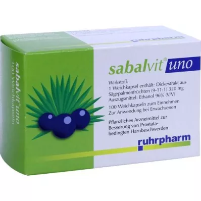 SABALVIT Uno kapsler, 100 stk SABALVIT Uno kapsler, 100 stk