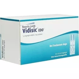 VIDISIC EDO Øyegelé, 60X0,6 ml
