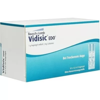 VIDISIC EDO Øyegelé, 60X0,6 ml