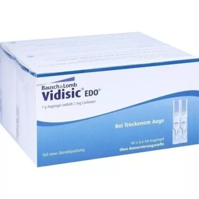 VIDISIC EDO Øyegelé, 120X0,6 ml VIDISIC EDO Øyegelé, 120X0,6 ml
