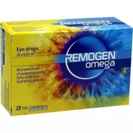 REMOGEN Omega øyedråper, 20X0,25 ml