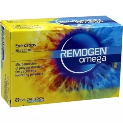REMOGEN Omega øyedråper, 20X0,25 ml REMOGEN Omega øyedråper, 20X0,25 ml