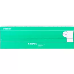 EXADORAL B.Braun oral sprøyte 2 ml, 100 stk