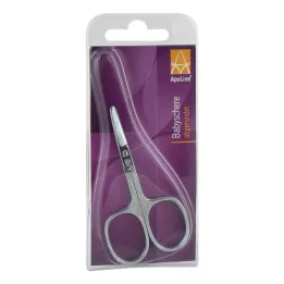 Apoline babysaks 8 cm forkrommet (1 stk)