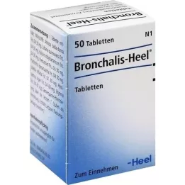 BRONCHALIS Hæltabletter, 50 stk