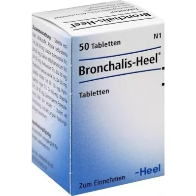 BRONCHALIS Hæltabletter, 50 stk