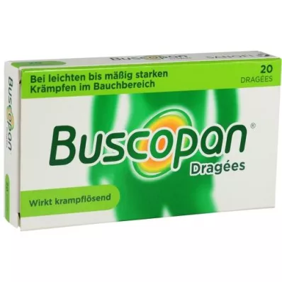 BUSCOPAN Drageer, 20 stk BUSCOPAN Drageer, 20 stk