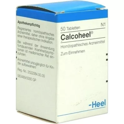 CALCOHEEL Tabletter, 50 stk CALCOHEEL Tabletter, 50 stk