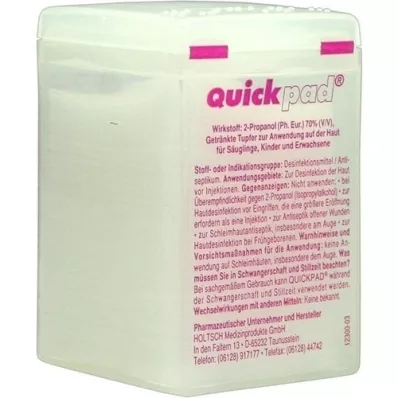 QUICKPAD Dispenser for spritservietter, 150 stk QUICKPAD Dispenser for spritservietter, 150 stk