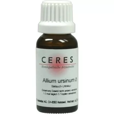 CERES Allium ursinum modertinktur, 20 ml CERES Allium ursinum modertinktur, 20 ml