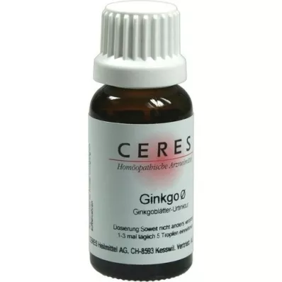 CERES Ginkgo mor tinktur, 20 ml