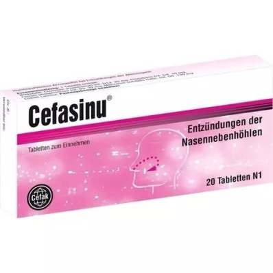 CEFASINU Tabletter, 20 stk CEFASINU Tabletter, 20 stk