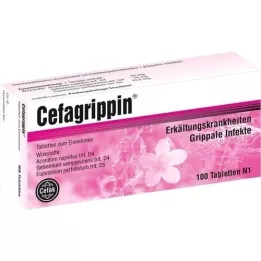 CEFAGRIPPIN Tabletter, 100 stk
