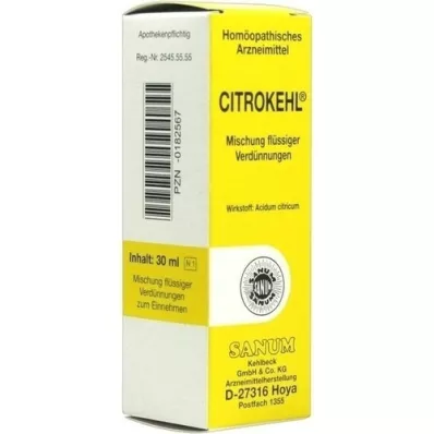 CITROKEHL Dråper, 30 ml CITROKEHL Dråper, 30 ml