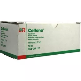 CELLONA Gipsbandasjer 10 cmx2 m, 10 stk