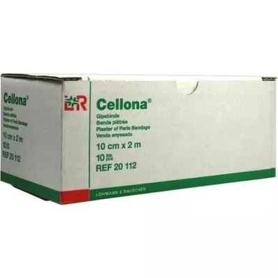 CELLONA Gipsbandasjer 10 cmx2 m, 10 stk CELLONA Gipsbandasjer 10 cmx2 m, 10 stk
