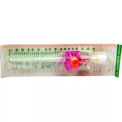VASOFIX Sikkerhetskanyle 20 G 1,1x33 mm rosa, 1 stk VASOFIX Sikkerhetskanyle 20 G 1,1x33 mm rosa, 1 stk