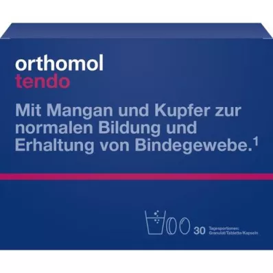 ORTHOMOL Tendo granulat/kapsler/tablett kombinasjonspakke, 1 stk ORTHOMOL Tendo granulat/kapsler/tablett kombinasjonspakke, 1 stk