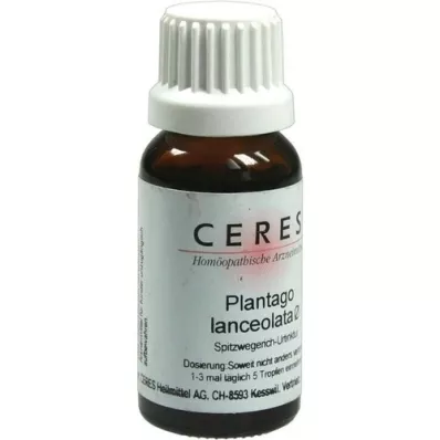 CERES Plantago lanceolata mor tinktur, 20 ml CERES Plantago lanceolata mor tinktur, 20 ml