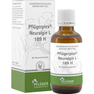 PFLÜGERPLEX Neuralgi L 189 H dråper, 50 ml