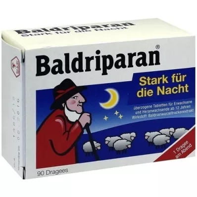 BALDRIPARAN Tab. kraftig belagt for natten, 90 stk BALDRIPARAN Tab. kraftig belagt for natten, 90 stk