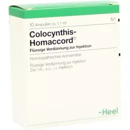 COLOCYNTHIS HOMACCORD Ampuller, 10 stk