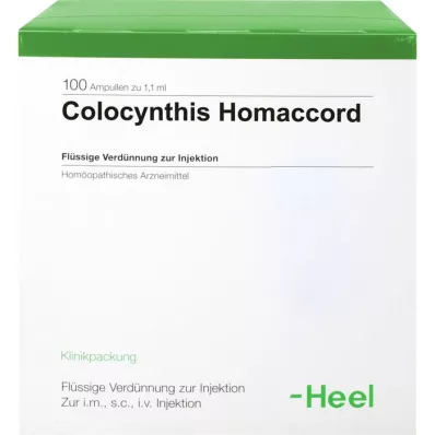 COLOCYNTHIS HOMACCORD Ampuller, 100 stk