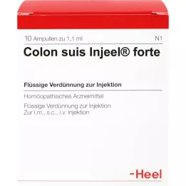 COLON SUIS Injeel forte ampuller, 10 stk