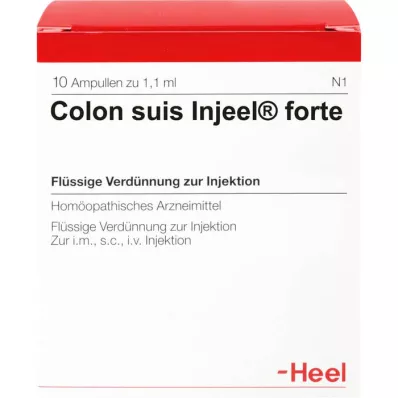 COLON SUIS Injeel forte ampuller, 10 stk COLON SUIS Injeel forte ampuller, 10 stk